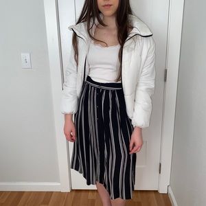 Midi skirt with pockets